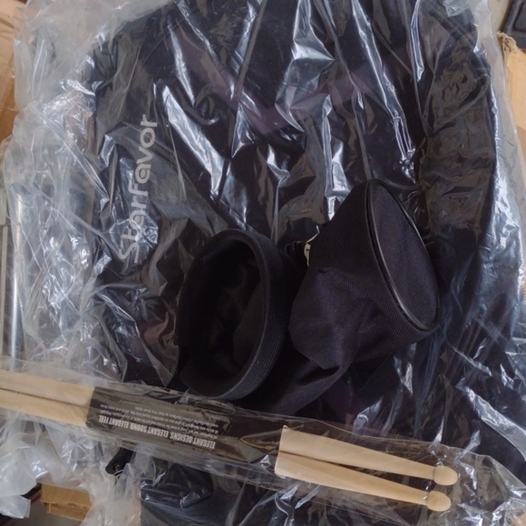 Starfavor Double Sided Practice Pad Drum Set NWT - Picture 4 of 7